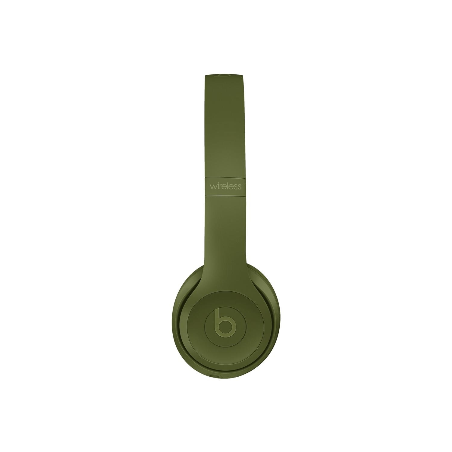 Beats Solo 3 Wireless On-Ear Headphones - Turf Green - Laptops Direct