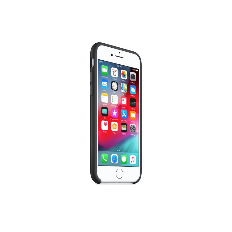Apple iPhone 7/8 Silicone Case - Black