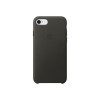 Apple iPhone 8 / 7 Leather Case - Charcoal Gray