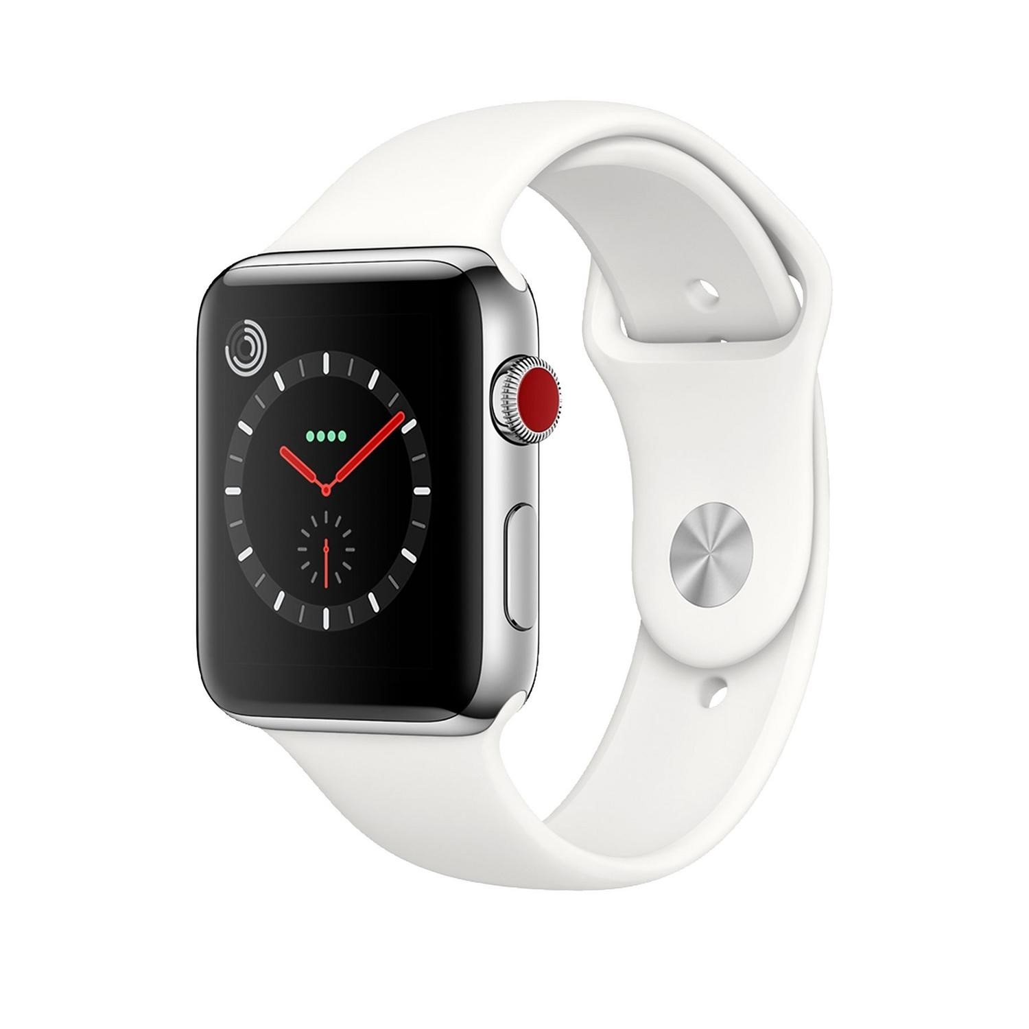 Apple Watch Series GPS Cell 42mm Stainless Steel Case with