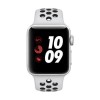 Apple Watch Series 3 Nike+ GPS + Cell 38mm Silver Aluminium Case with Pure Platinum/Black Sport Band 