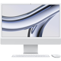 MQRJ3B/A Apple iMac 2023 M3 8 Core CPU 10 COre GPU 8GB 256GB SSD 24 Inch 4.5K All-in-One - Silver