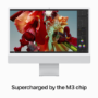 Apple iMac 2023 M3 8 Core CPU 8 Core GPU 8GB 256GB SSD 24 Inch 4.5K All-in-One - Silver