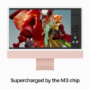 Apple iMac 2023 M3 8 Core CPU 8 Core GPU 8GB 256GB SSD 24 Inch 4.5K All-in-One - Pink