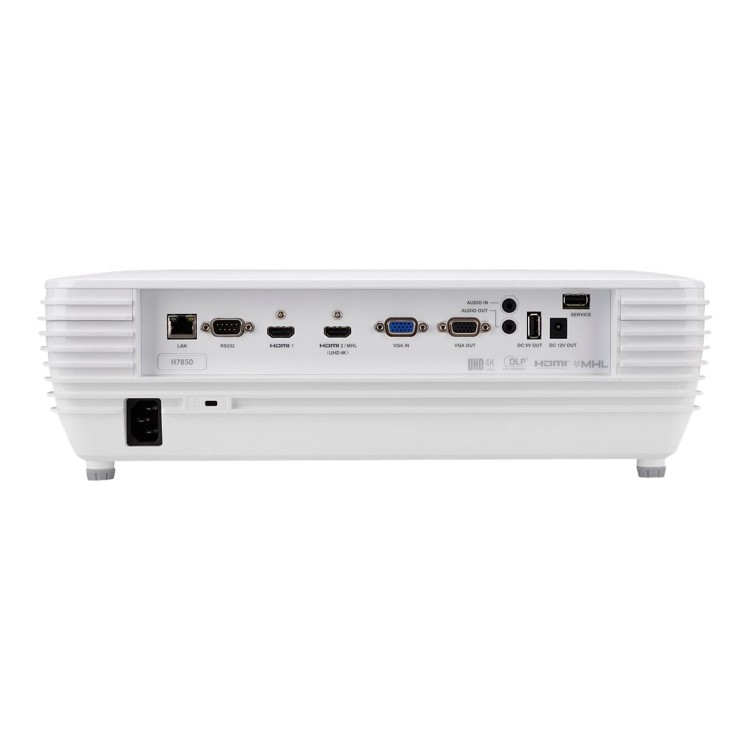 Acer H7850BD - DLP projector - UHP - 3D - 3000 ANSI lumens - 3840 x 2160 - 16_9 - 4K