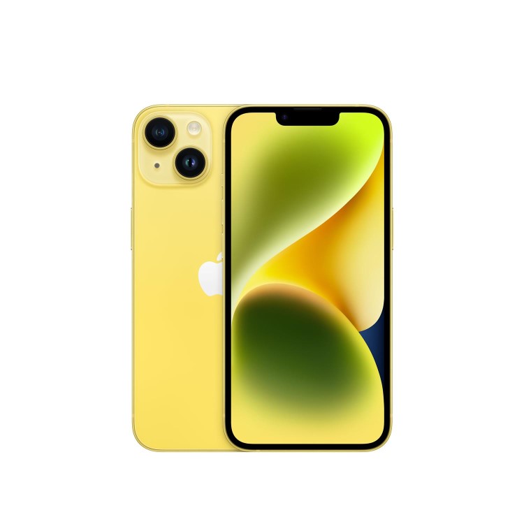 Apple iPhone 14 Yellow 6.1" 128GB 5G Unlocked & SIM Free Smartphone