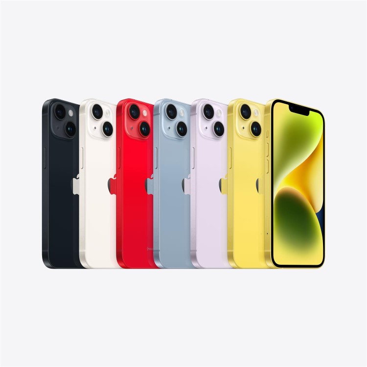 Apple iPhone 14 Yellow 6.1" 128GB 5G Unlocked & SIM Free Smartphone
