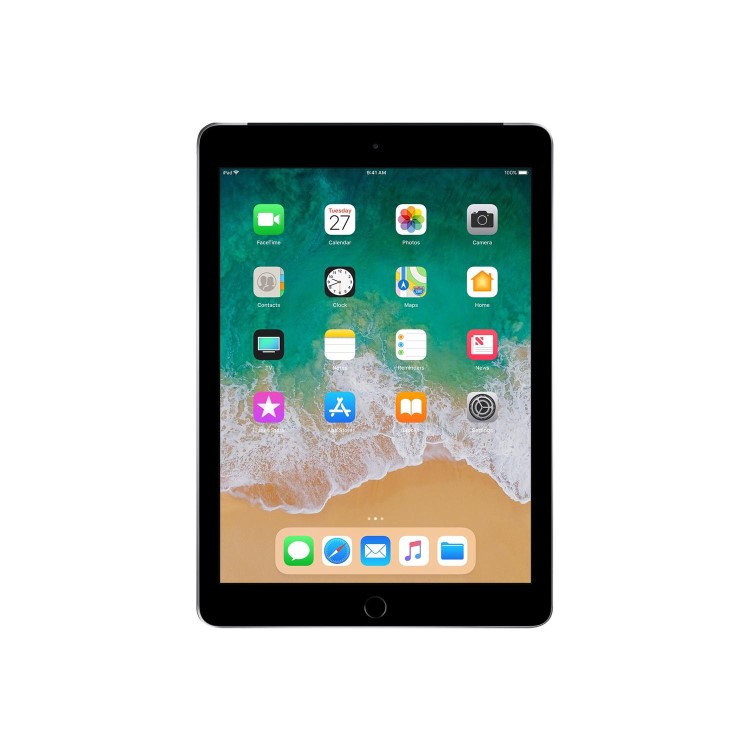 New Apple iPad Cellular 32GB IPS 9.7 Inch iOS 11 Tablet - Space Grey