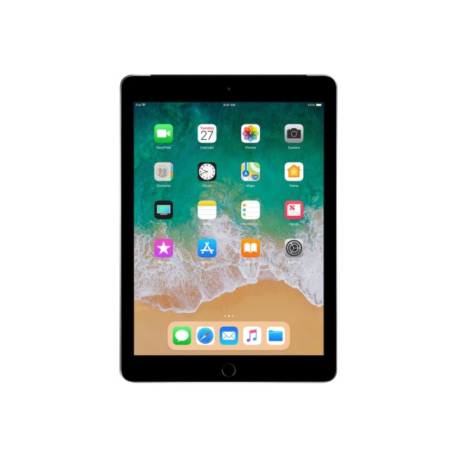 Apple iPad 9.7 Inch WiFi &  Cellular 6th Gen 128GB Tablet Space Grey
