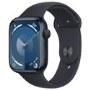 Refurbished Apple Watch Series 9 GPS 45mm Midnight Aluminium Case with Midnight Sport Band - S/M