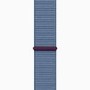 Apple Watch Series 9 GPS 41mm Silver Aluminium Case with Winter Blue Sport Loop