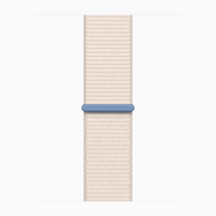 Apple Watch SE 2nd Gen GPS 44mm Starlight Aluminium Case with Starlight Sport Loop