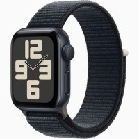 Apple Watch SE 2nd Gen GPS 44mm Midnight Aluminium Case with Midnight Sport Loop Apple Watch SE 2nd Gen GPS 44mm Midnight Aluminium Case with Midnight Sport Loop