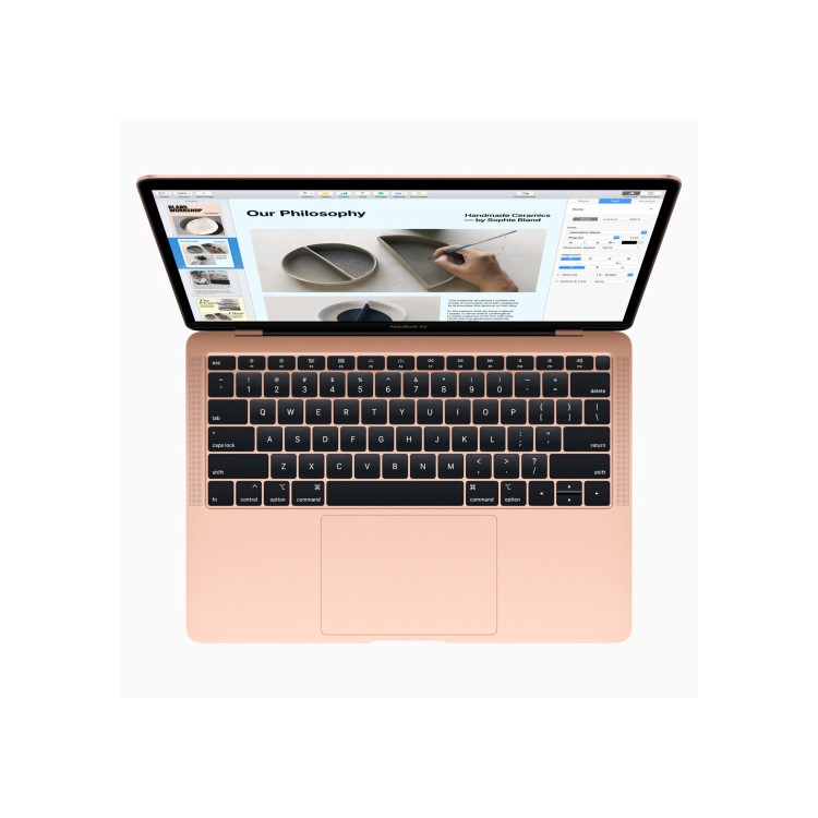 Apple MacBook Air 2018 Core i5 8GB 128GB 13.3 Inch Retina Display Laptop in Gold