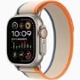 Apple Watch Ultra 2 GPS + Cellular 49mm Titanium Case with Orange/Beige Trail Loop - S/M