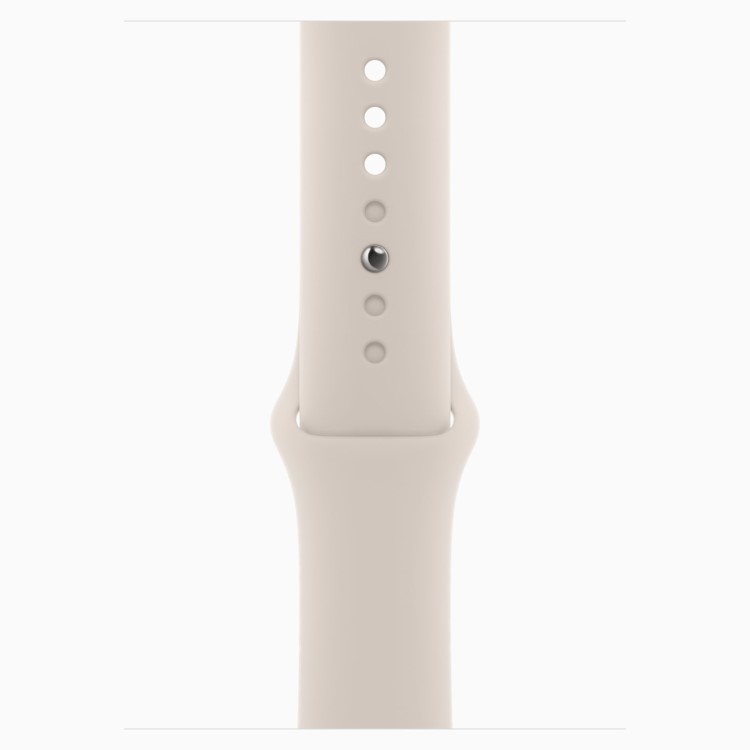 Apple Watch SE (2nd Gen) GPS + Cellular 40mm Starlight Aluminium Case with Starlight Sport Band - S/M