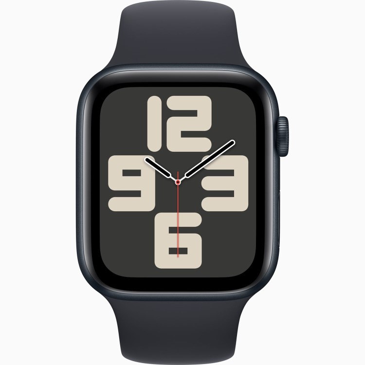 Apple Watch SE (2nd Gen) GPS + Cellular 40mm Midnight Aluminium Case with Midnight Sport Band - S/M