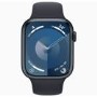 Apple Watch Series 9 GPS + Cellular 45mm Midnight Aluminium Case with Midnight Sport Band - S/M