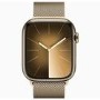 Apple Watch Series 9 GPS + Cellular 41mm Gold Stainless Steel Case with Gold Milanese Loop