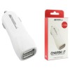 GRADE A1 - Charge-It Dual USB In-Car Charger - 2.1A 1A USB