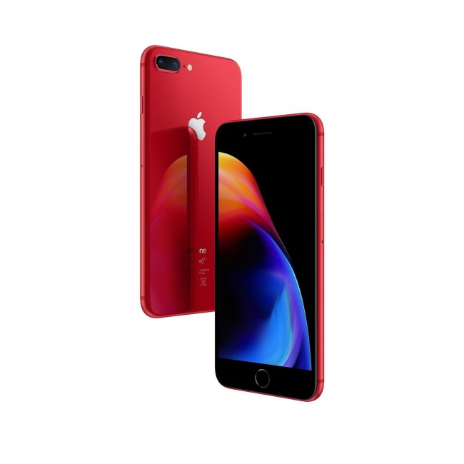 Grade A2 Apple iPhone 8 Plus Red 5.5" 64GB 4G Unlocked & SIM Free
