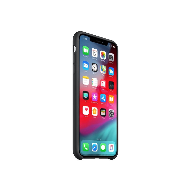 iPhone XS Max Silicone Case - Black
