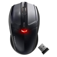 Gigabyte Eco-500 Long-Life Wireless Laser Mouse in Black 