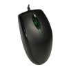 Optical Wired LED Optical Mouse in Black