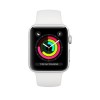 Apple&#160;Watch Series&#160;3 GPS 38mm Silver Aluminium Case with White Sport Band