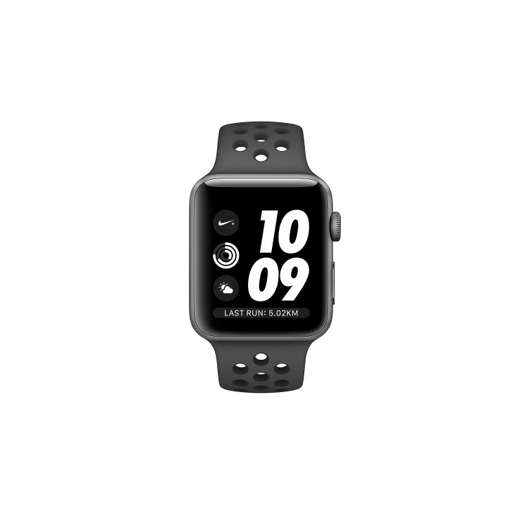 Apple Watch Nike+ Series 3 GPS 38mm Space Grey Aluminium Case with Anthracite/Black Nike Sport Band