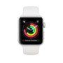 Apple Watch Series 3 GPS 42mm Silver Aluminium Case with White Sport Band