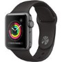Apple Watch Series 3 GPS 42mm Space Grey Aluminium Case with Black Sport Band