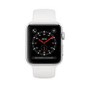 Apple Watch Series 3 GPS + Cellular 42mm Silver Aluminium Case with White Sport Band
