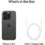 Apple iPhone 15 Pro 512GB 5G SIM Free Smartphone - Black Titanium