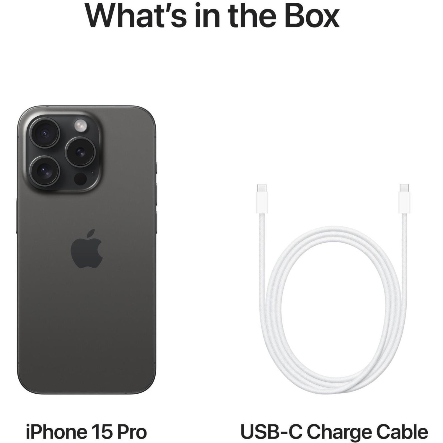 Apple iPhone 15 Pro Black Titanium 6.1 Apple iPhone 15 Pro Black Titanium 6.1