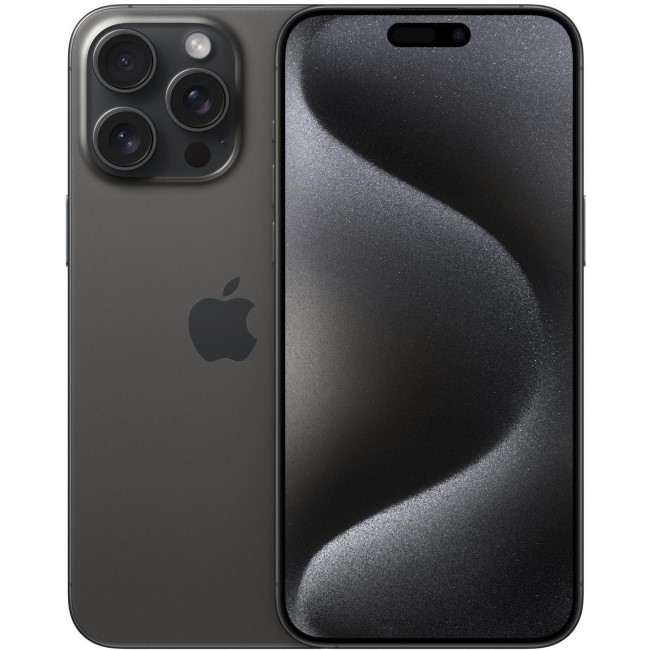 Apple iPhone 15 Pro 1TB 5G SIM Free Smartphone - Black Titanium