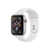 Apple&#160;Watch Series&#160;4 GPS&#160;+&#160;Cellular 44mm Silver Aluminium Case with White Sport Band