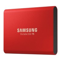 Samsung 500GB Portable SSD T5 USB3.1 External SSD in Red