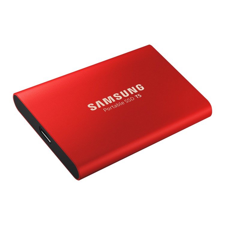 Samsung 500GB Portable SSD T5 USB3.1 External SSD in Red