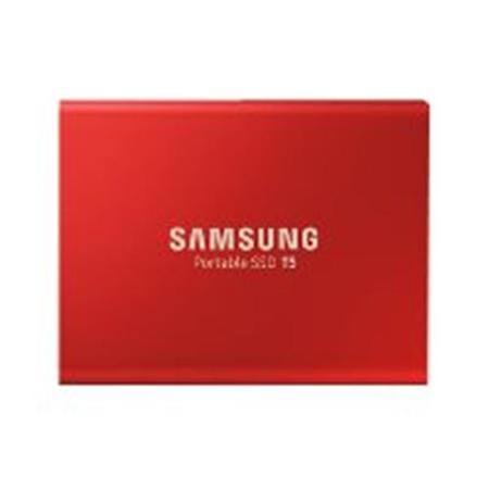 Samsung 500GB Portable SSD T5 USB3.1 External SSD in Red