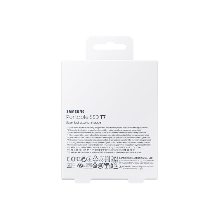 Samsung T7 External Portable SSD 1TB - Red