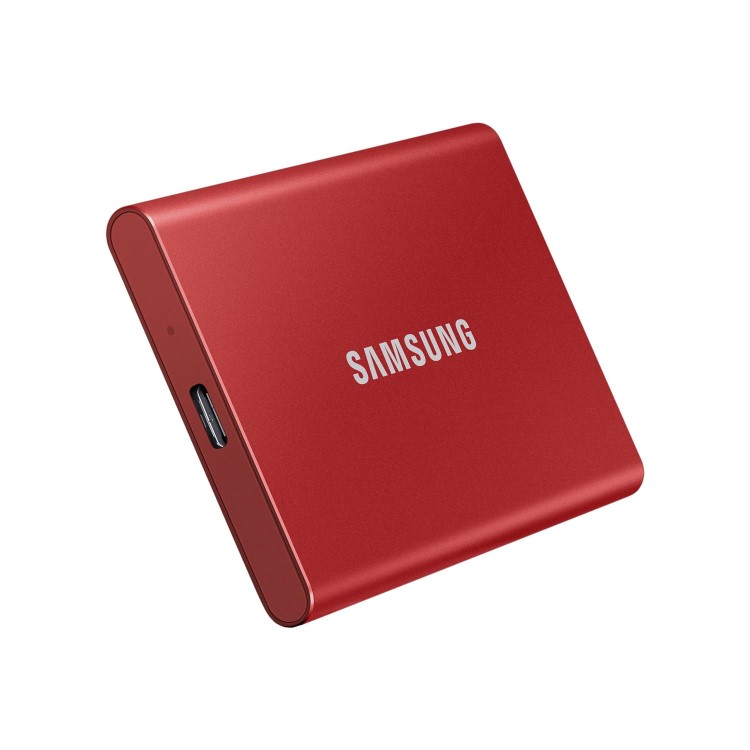 Samsung T7 External Portable SSD 1TB - Red