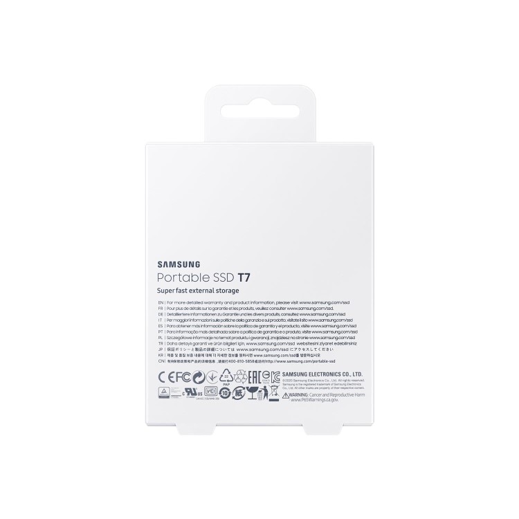 Samsung T7 External Portable SSD 1TB - Grey