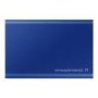 Samsung T7 External Portable SSD 500GB - Blue