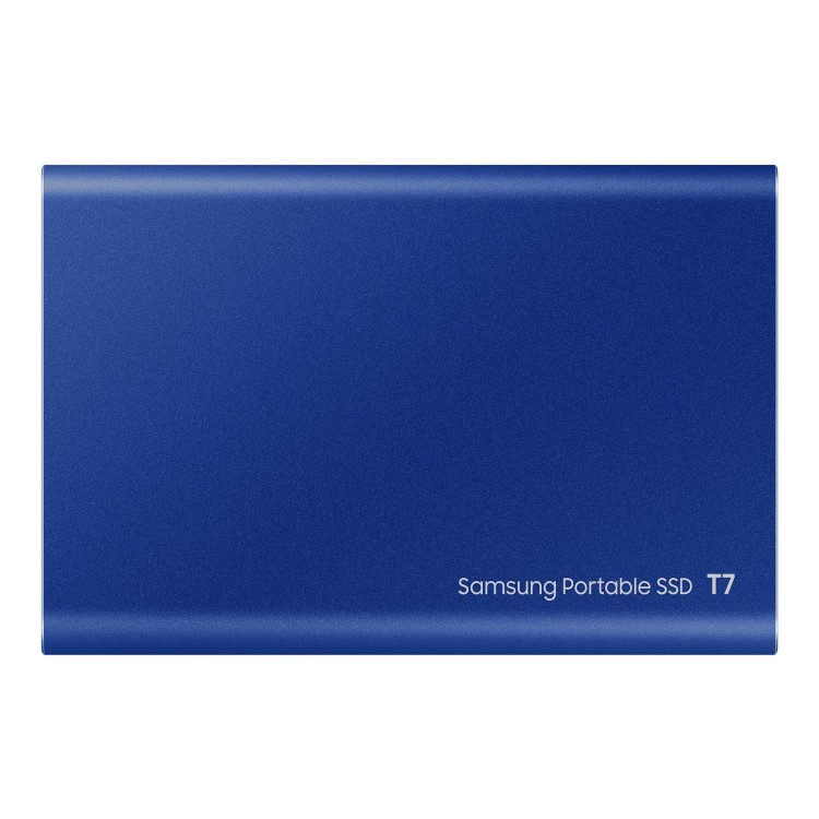 Samsung T7 External Portable SSD 500GB - Blue