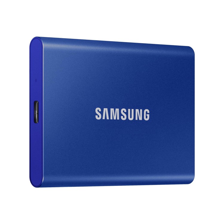 Samsung T7 External Portable SSD 500GB - Blue
