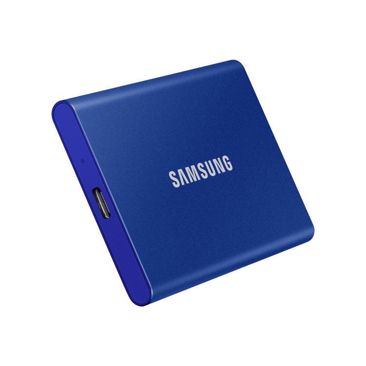 Samsung T7 External Portable SSD 500GB - Blue