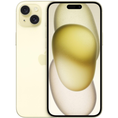 Apple iPhone 15 Plus Yellow 6.7" 128GB 5G Unlocked & SIM Free Smartphone