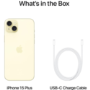 Apple iPhone 15 Plus Yellow 6.7" 512GB 5G Unlocked & SIM Free Smartphone