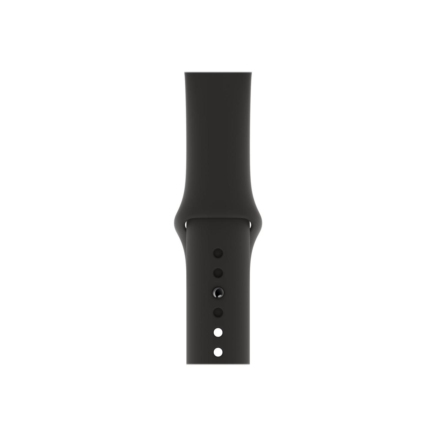 Apple Watch Series 4 GPS mm Space Grey Aluminium Case with Black
